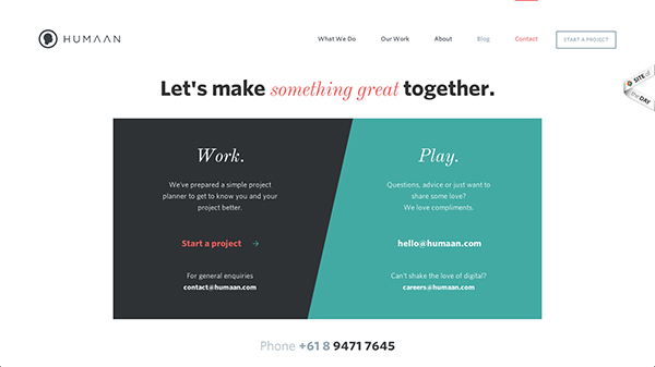 请联系我！15个体验舒适的联系人页面设计欣赏